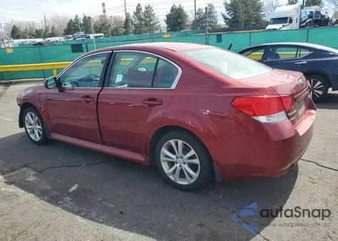 2013 Subaru Legacy 2.5I Premium из США, поврежденный, VIN 4S3BMCC68D3004915